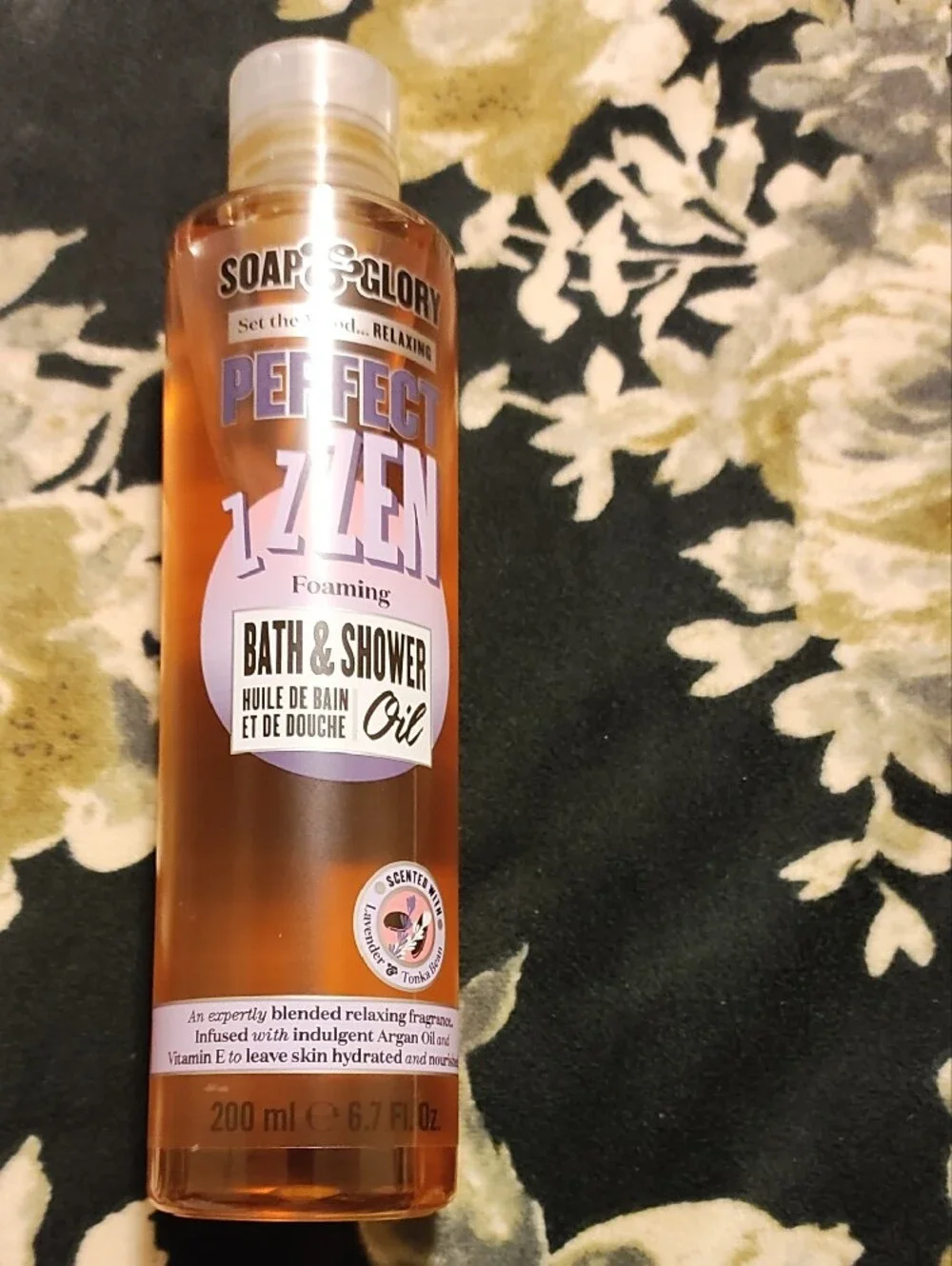 Soap & Glory Perfect 17 Zen Foaming Bath & Shower Oil - Orange with Gold Label